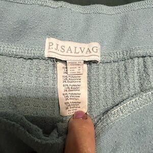 P.J. Salvage Light Blue Knit Top
